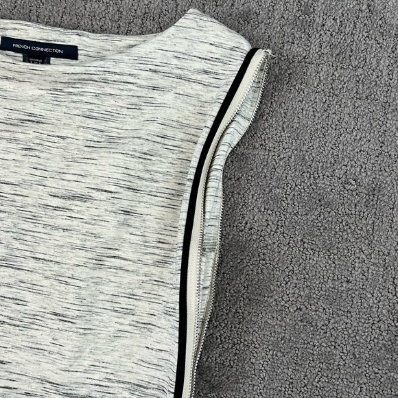 French Connection Lula Stretch Zip Tunic Mini Dress - Picture 5 of 7